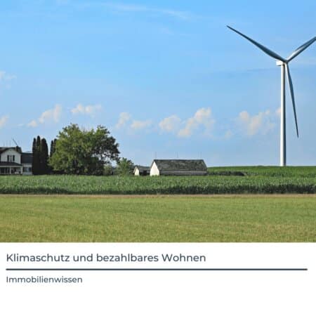 Klimaschutz und Wohnen