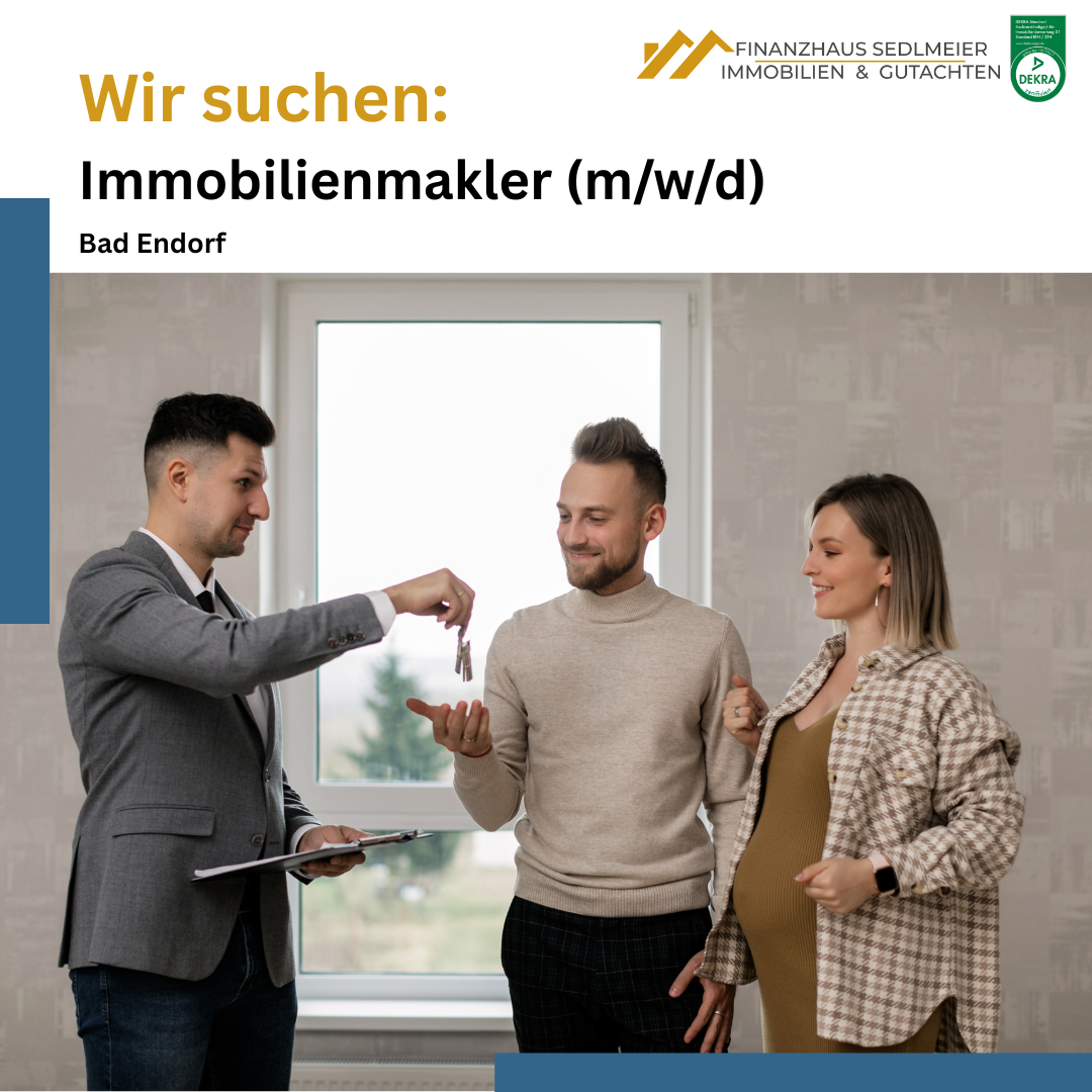 Wir suchen: Immobilienmakler
